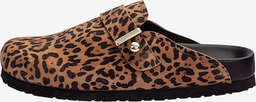 LLOYD Pantolette 'BELA' in Braun: Vorderseite