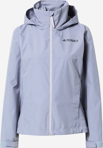 ADIDAS TERREX Outdoor Jacket in Blue: front