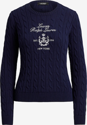 Lauren Ralph Lauren Neulepaita värissä marine / valkoinen, Tuotenäkymä