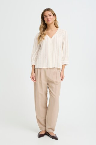 Fransa Bluse  'Fradi Sh 1' in Beige