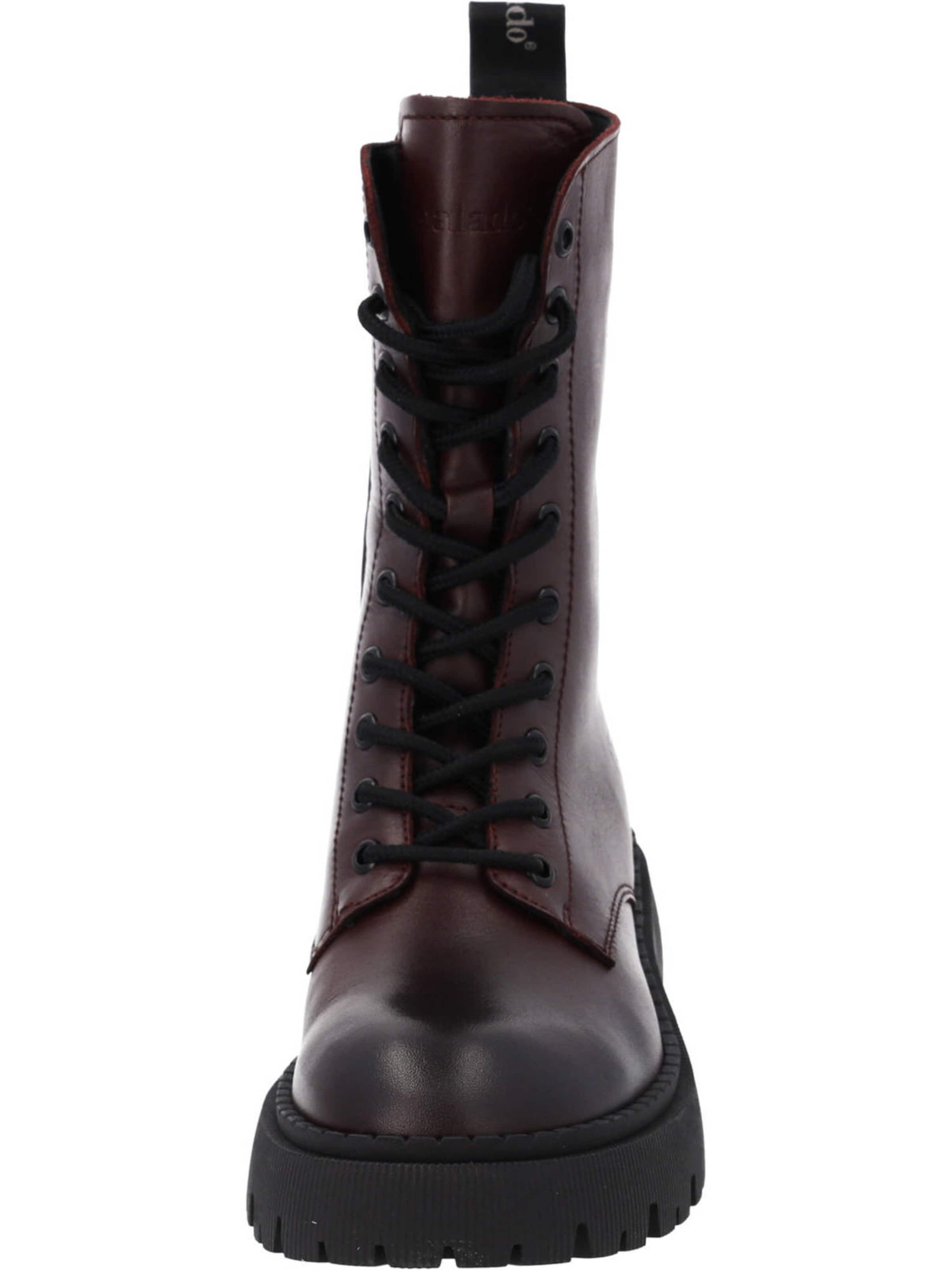 Palado Lace-up bootie 'Delos' in Red