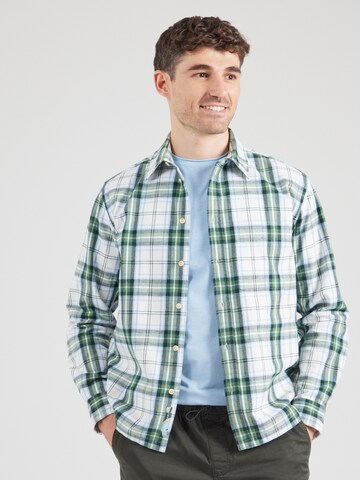 Coupe regular Chemise SCOTCH & SODA en vert : devant