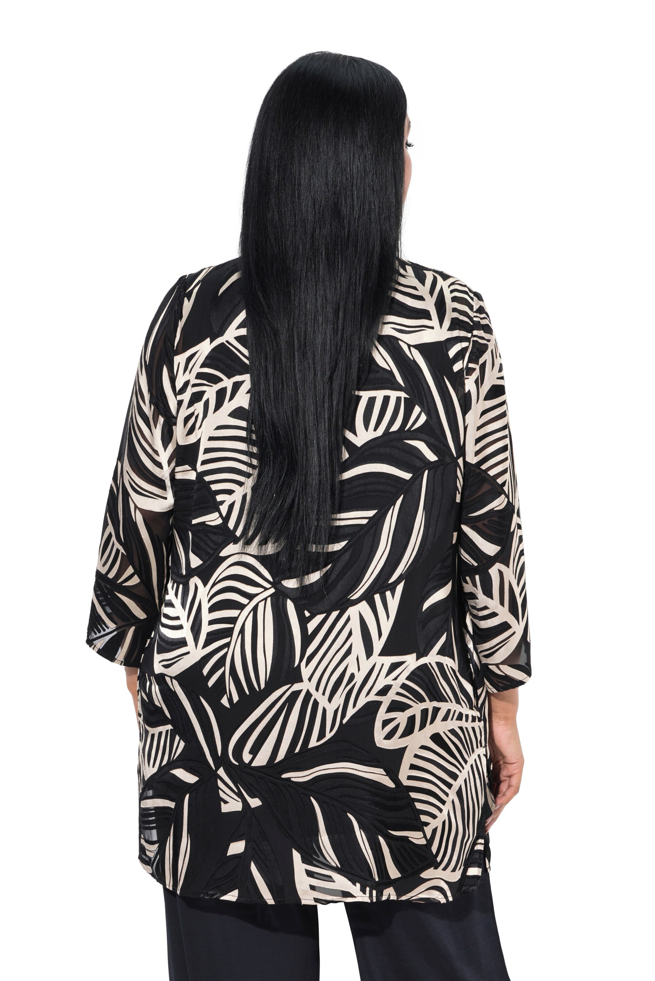 Ulla Popken Jacke in Schwarz