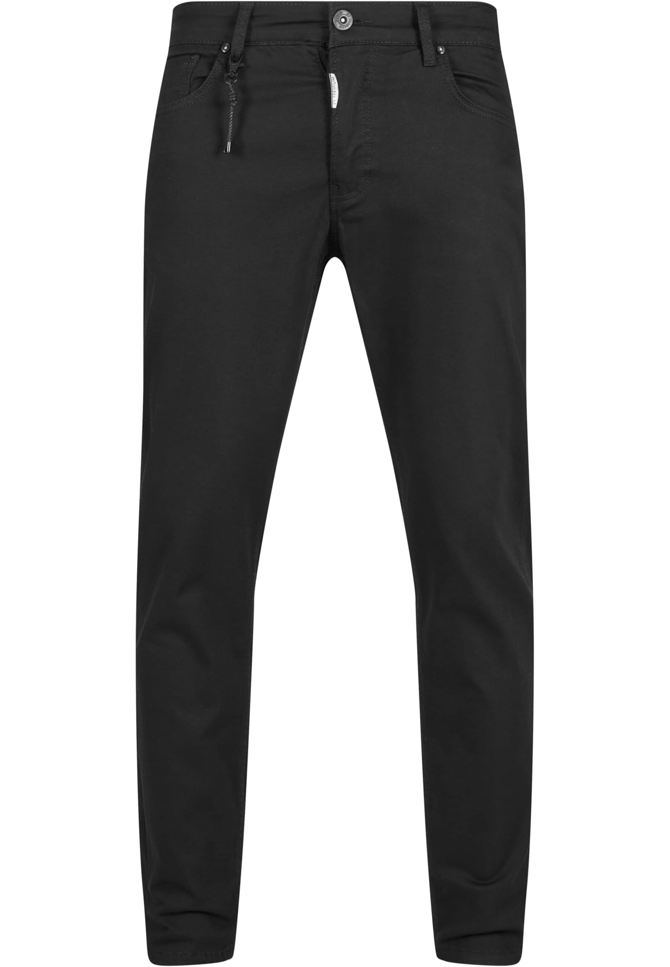 2Y Premium Regular Jeans in Zwart: voorkant