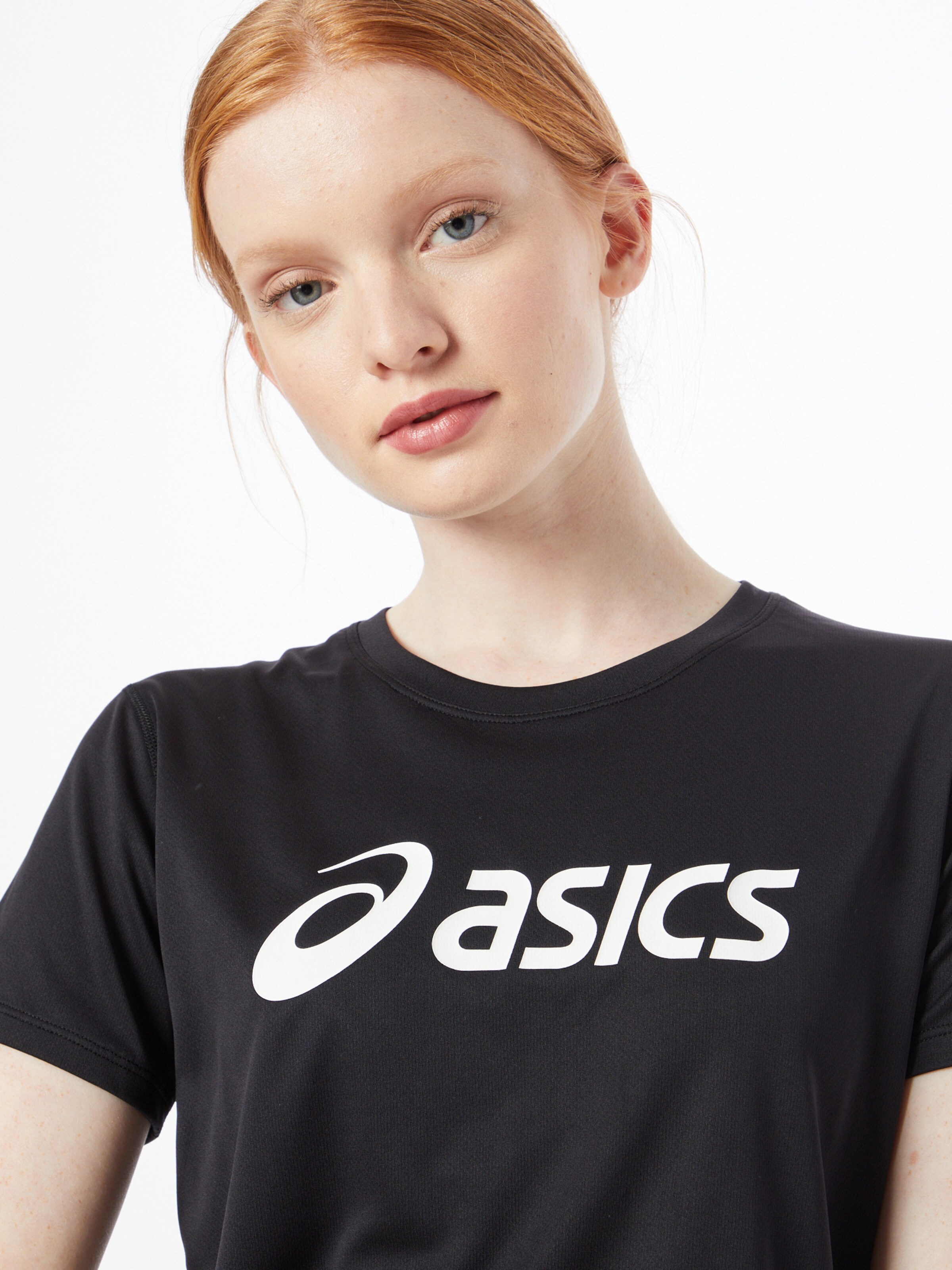 Femme T-shirt fonctionnel ASICS en Noir 