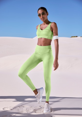 LASCANA ACTIVE Sports Top in Green: front