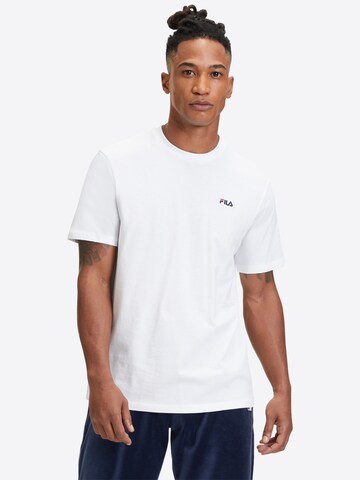 FILA T-Shirt 'Berloz' in Weiß: predná strana