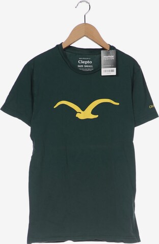 Cleptomanicx Shirt in S in Green: front