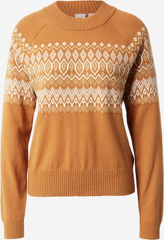 GAP Trui 'FAIRISLE' in Bruin: voorkant