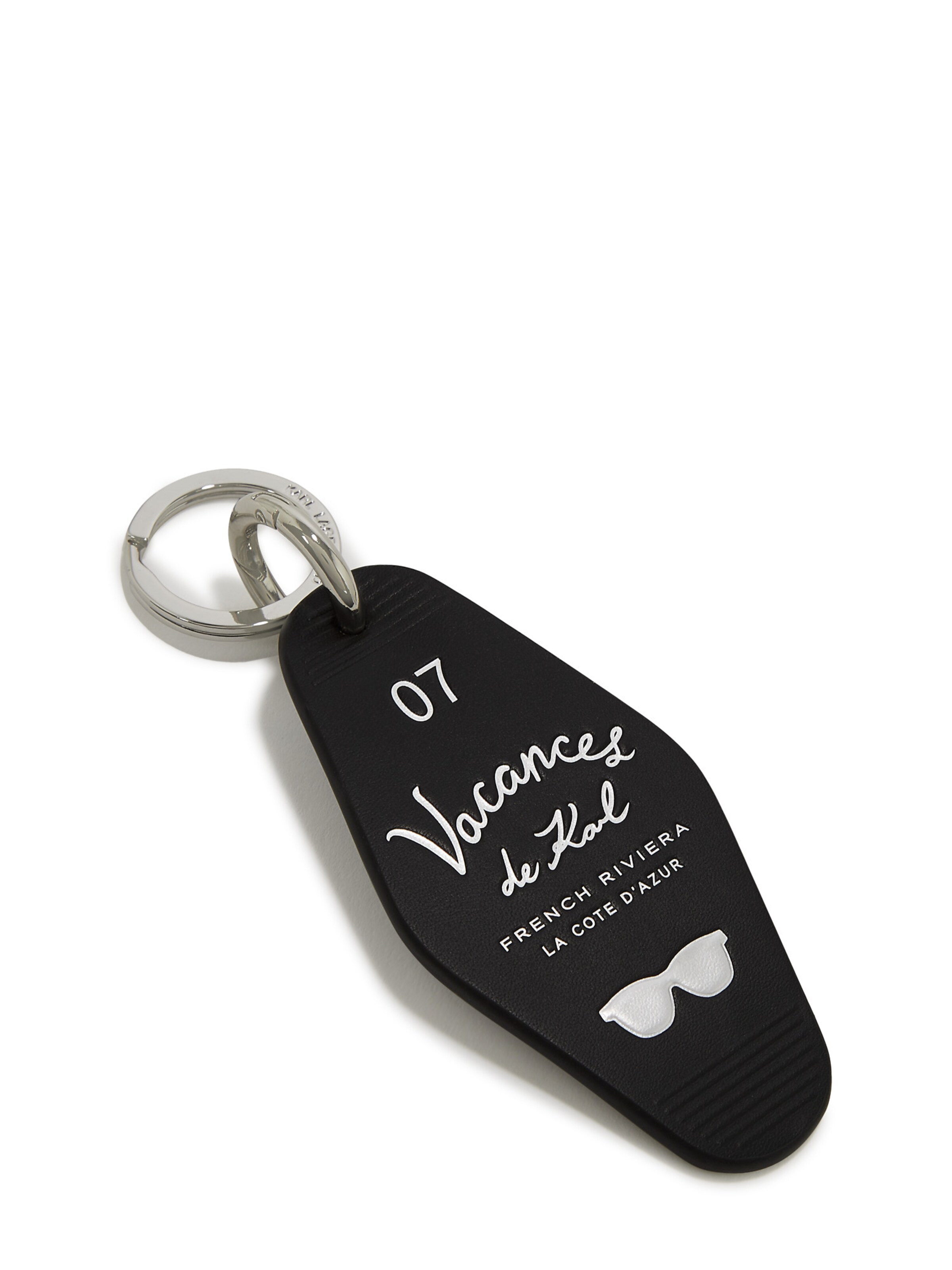Karl Lagerfeld Avaimenperä 'Vacances de Karl' värissä musta