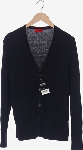 HUGO Sweater & Cardigan in S in Black: front