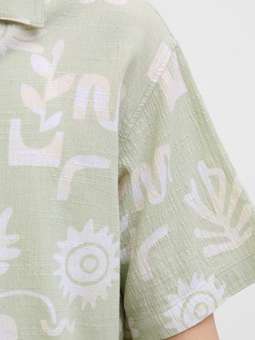 JACK & JONES Comfort Fit Hemd in Beige