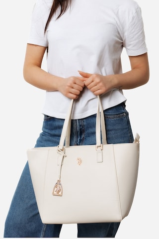 U.S. POLO ASSN. Shopper in Weiß