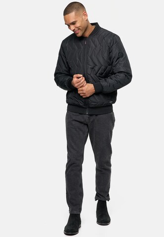 Veste mi-saison 'Gatlin' INDICODE JEANS en noir