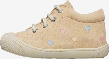 NATURINO Trainers 'COCOON EMBR.HEARTS' in Beige: front
