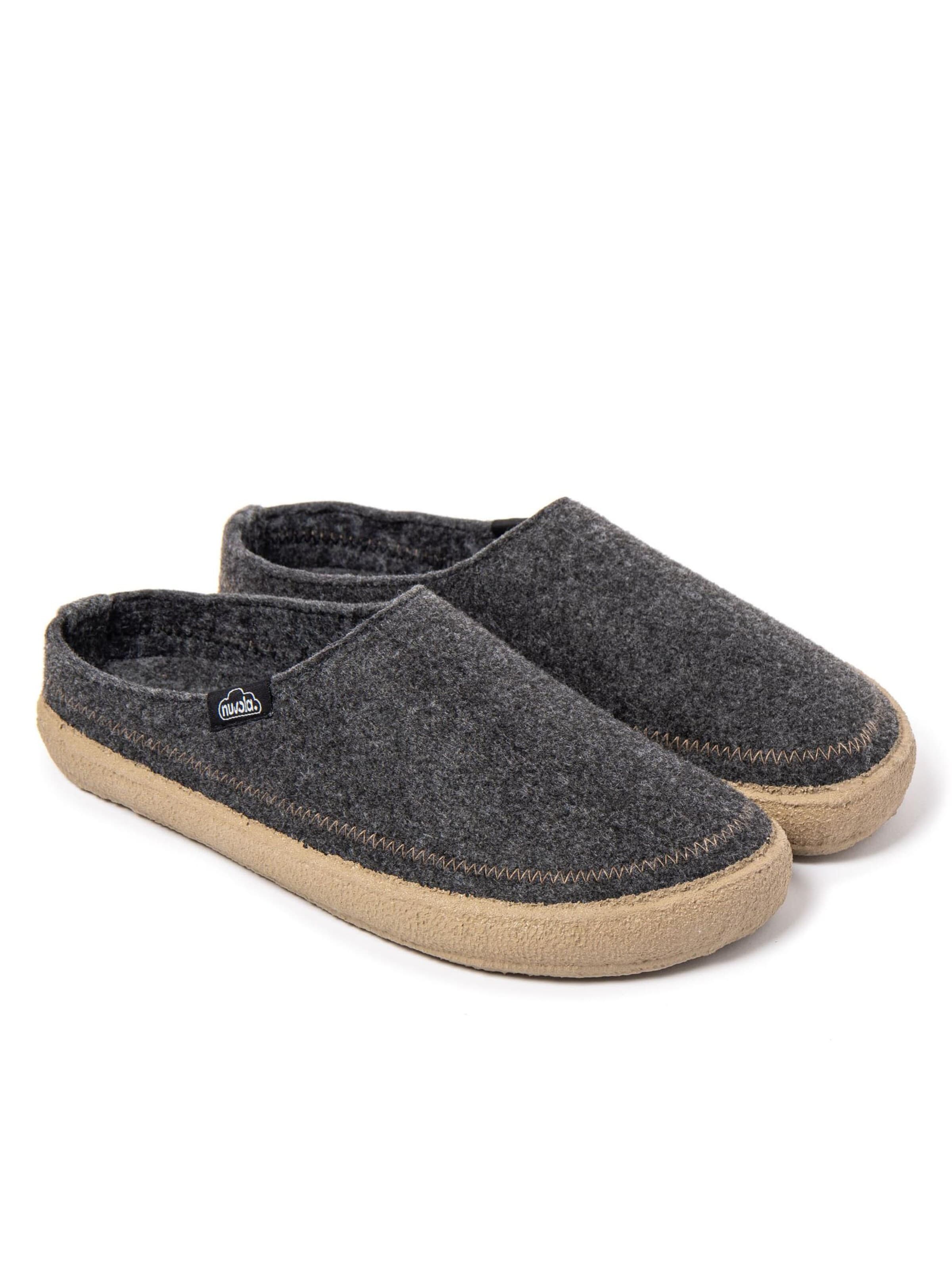 Pantoufle 'Zueco Terra' Nuvola. en gris
