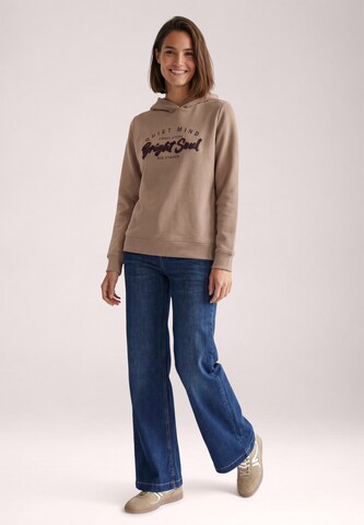 CECIL Sweatshirt in Brown