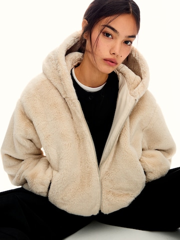 Bershka Between-Season Jacket in Beige