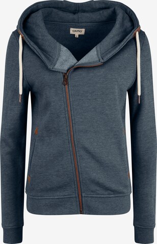 Oxmo Kapuzensweatjacke 'Vicky' in Blau: predná strana