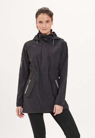 Whistler Outdoor Jacket 'ISOBEL' in Black: front