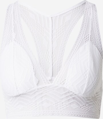 Bustier Soutien-gorge PASSIONATA en blanc : devant