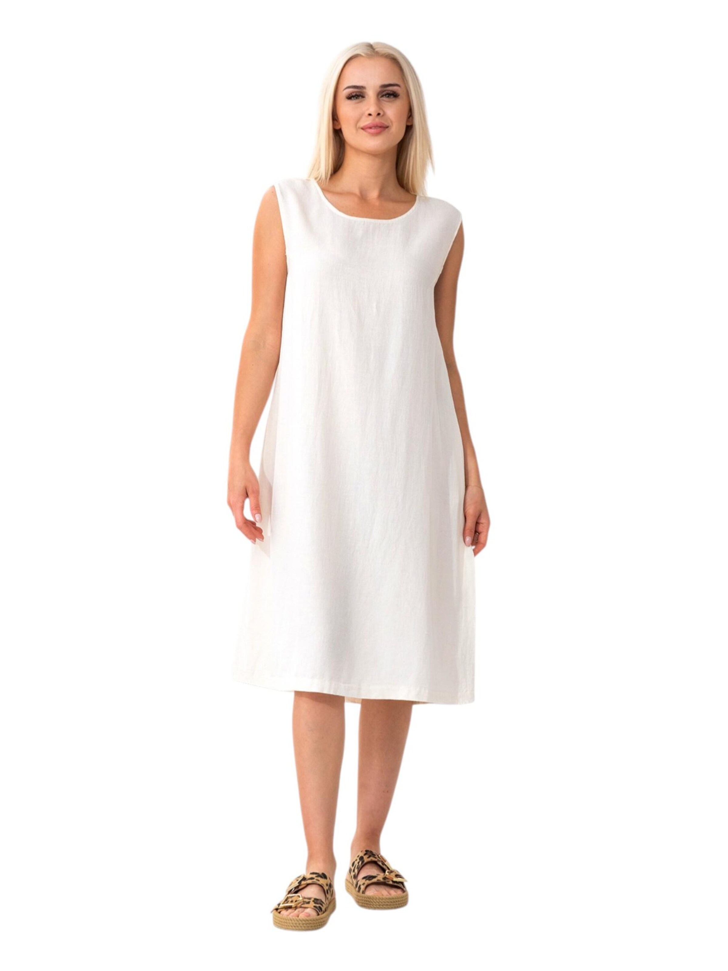 Robe d’été 'ELA' WENOR en blanc