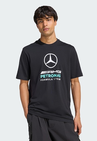 ADIDAS PERFORMANCE Funktionsshirt 'Mercedes-AMG Petronas Formula 1 Team DNA' in Schwarz: Vorderseite