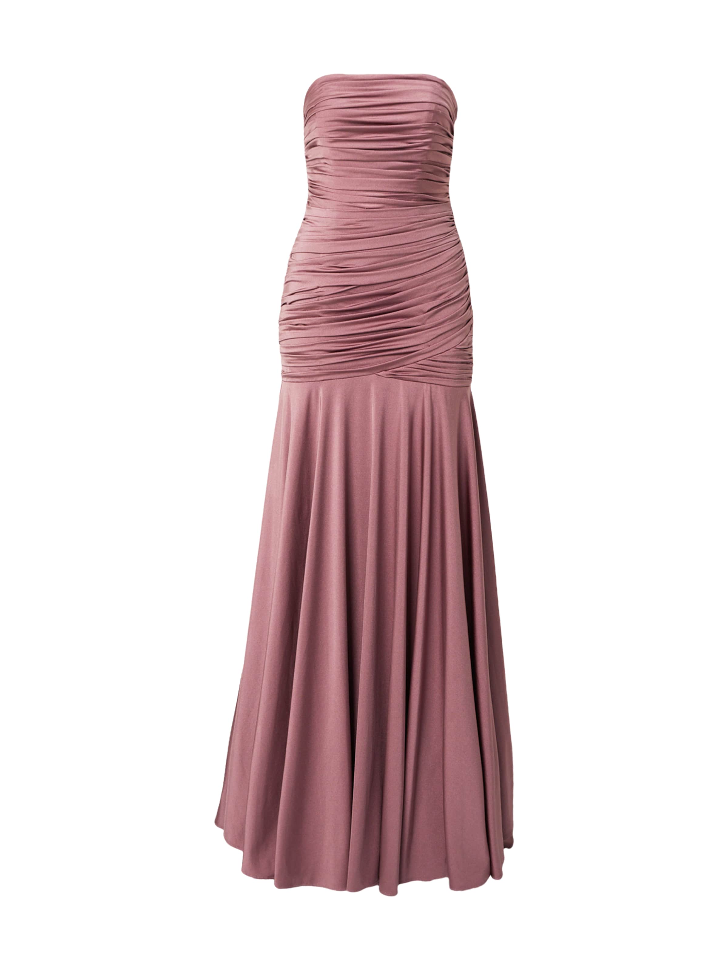 mascara Evening Dress in Purple: front