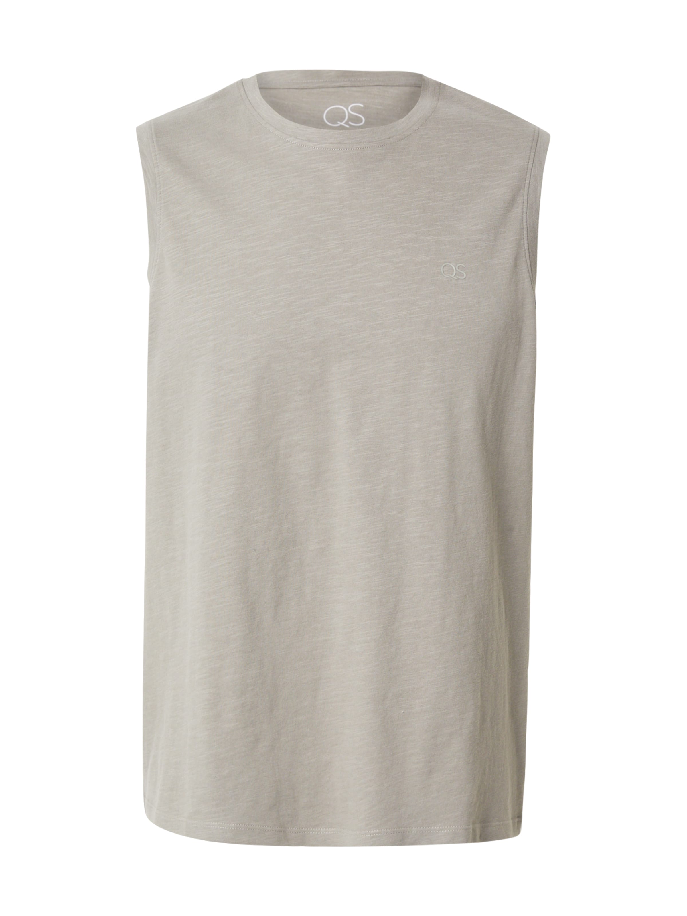 T-Shirt QS en vert : devant