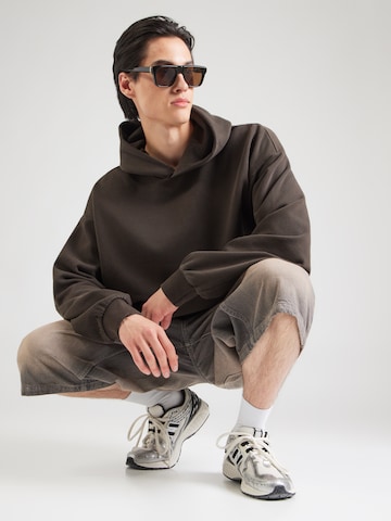 WEEKDAY Sweatshirt i brun