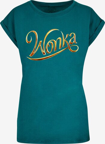 ABSOLUTE CULT Shirt 'Wonka' in Groen: voorkant