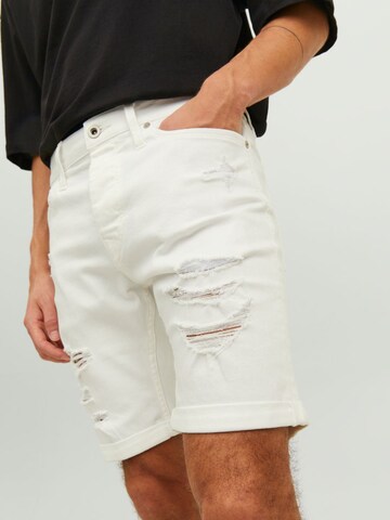 Regular Jean 'Rick Seal' JACK & JONES en blanc