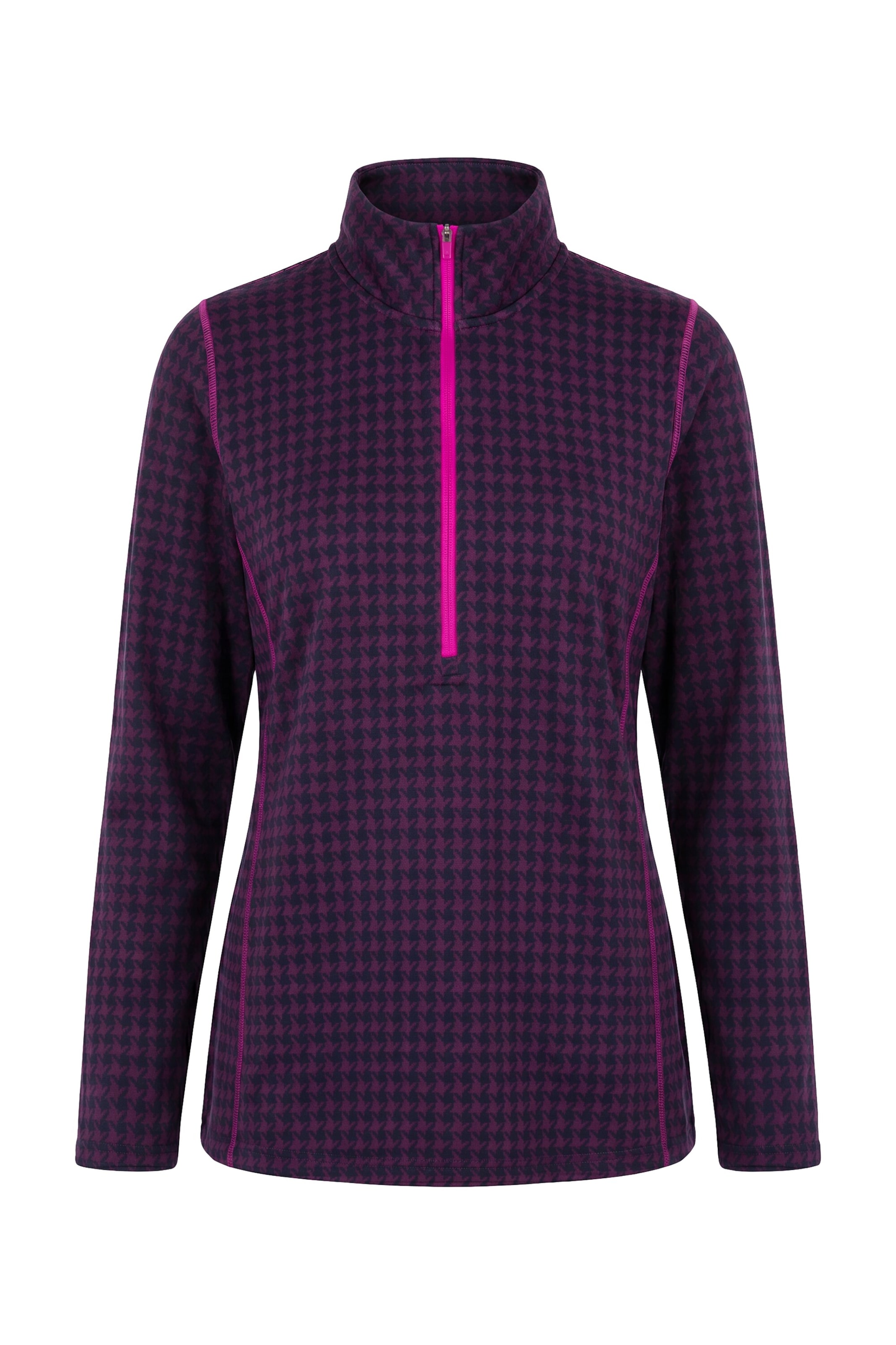 Ulla Popken Functioneel shirt in Blauw: voorkant
