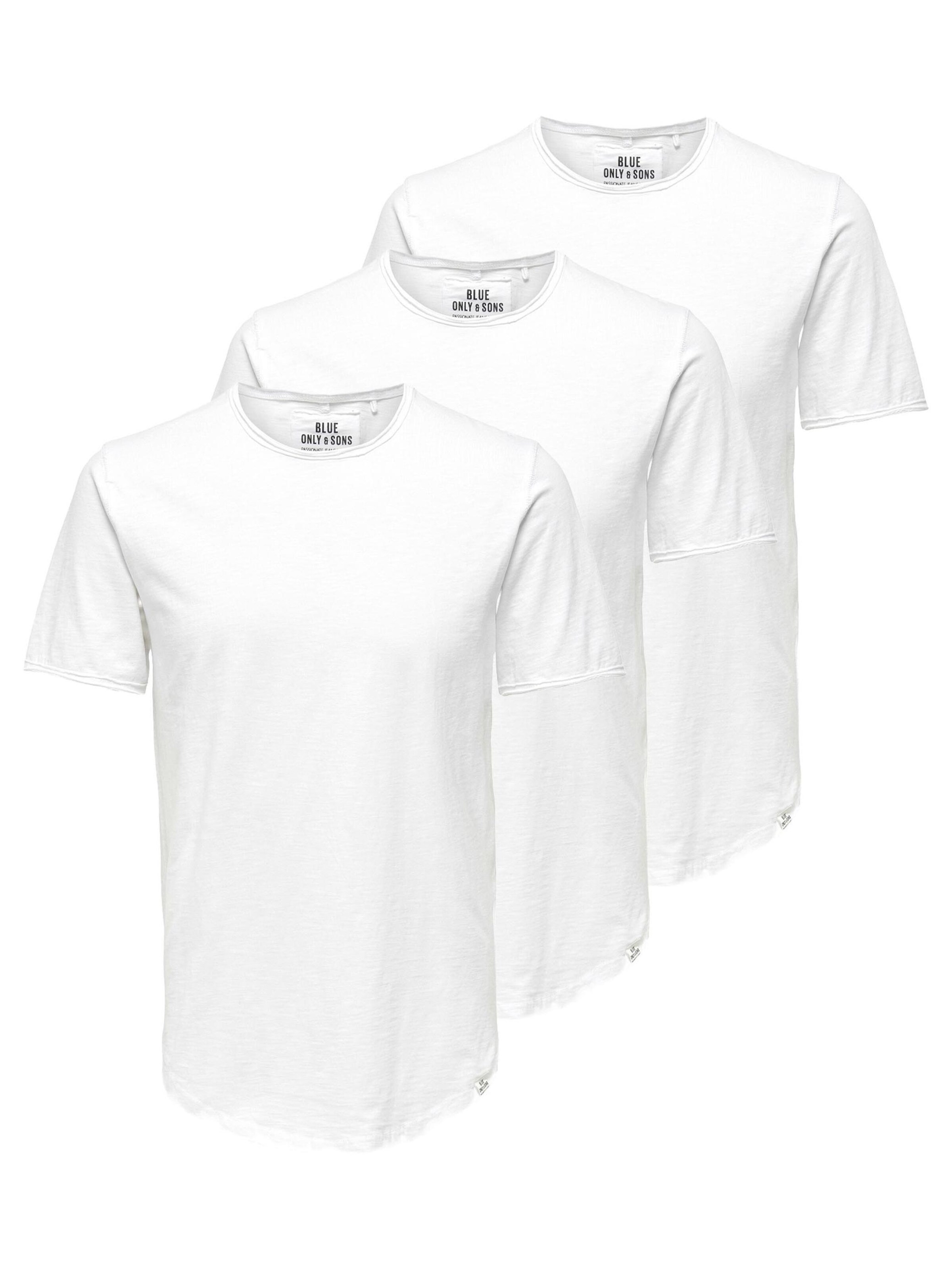 Only & Sons Shirt 'ONSBENNE' in White, Item view
