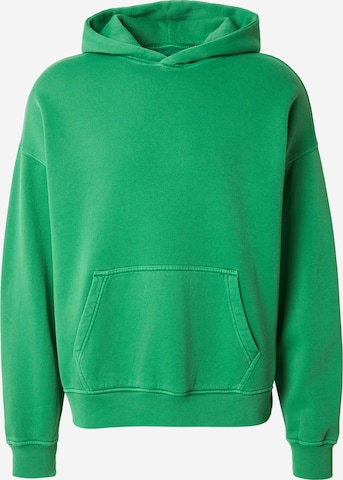 Abercrombie & Fitch Collegepaita 'ESSENTIAL' värissä vihreä: etupuoli