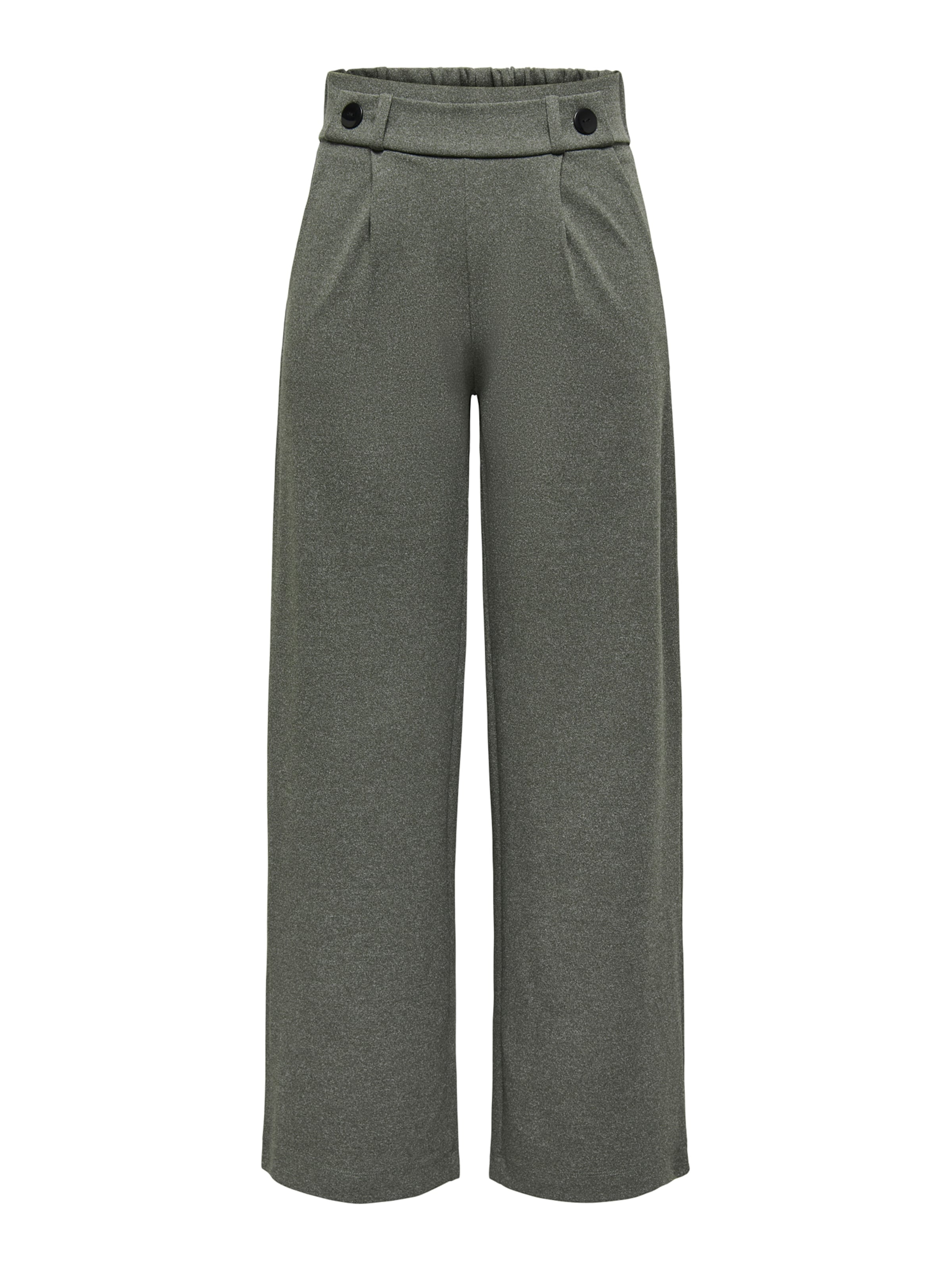JDY Wide Leg Hose 'JDYGEGGO' in Grau: Vorderseite