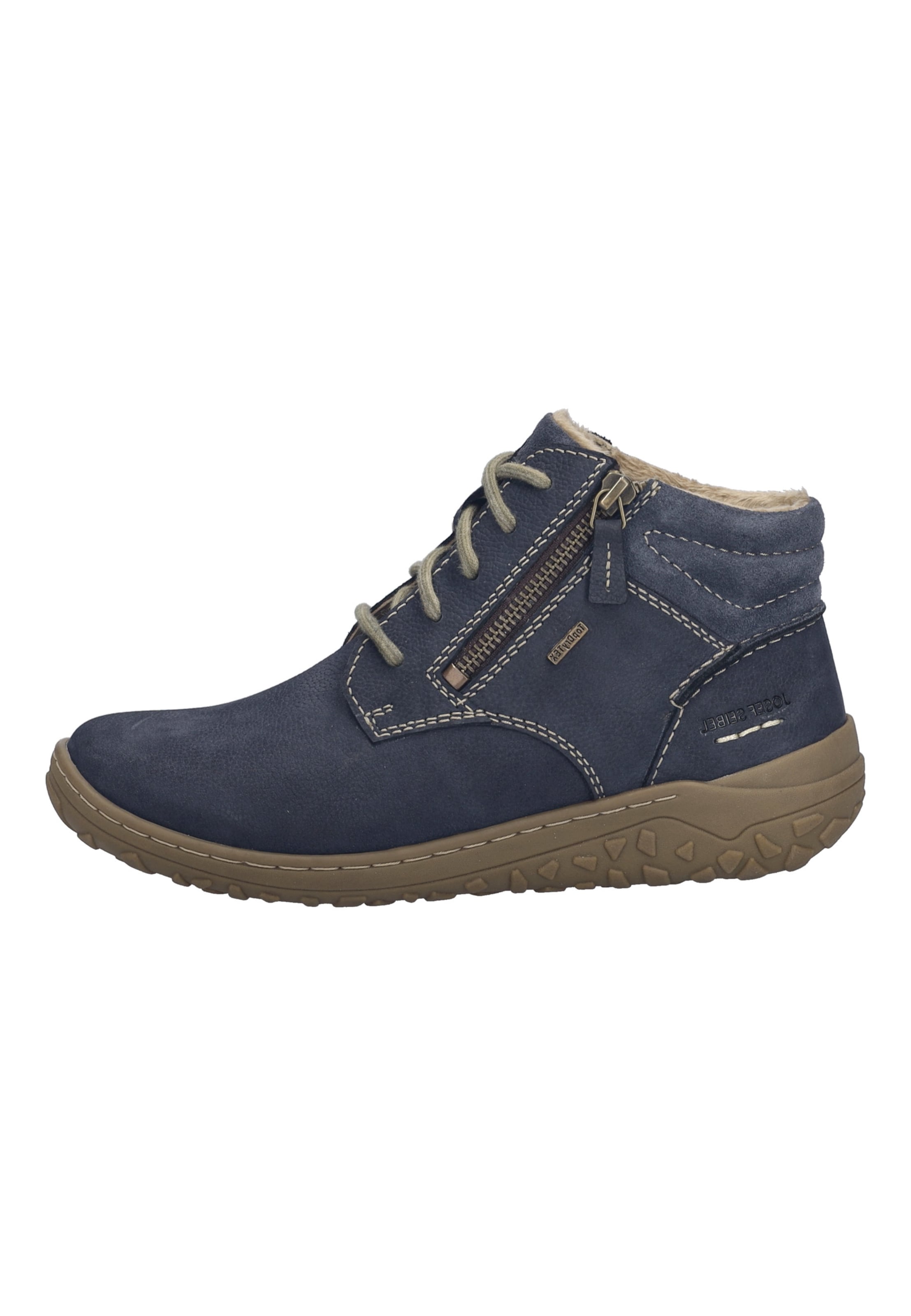 JOSEF SEIBEL Enkellaarsjes 'Ruby 54' in Blauw: voorkant