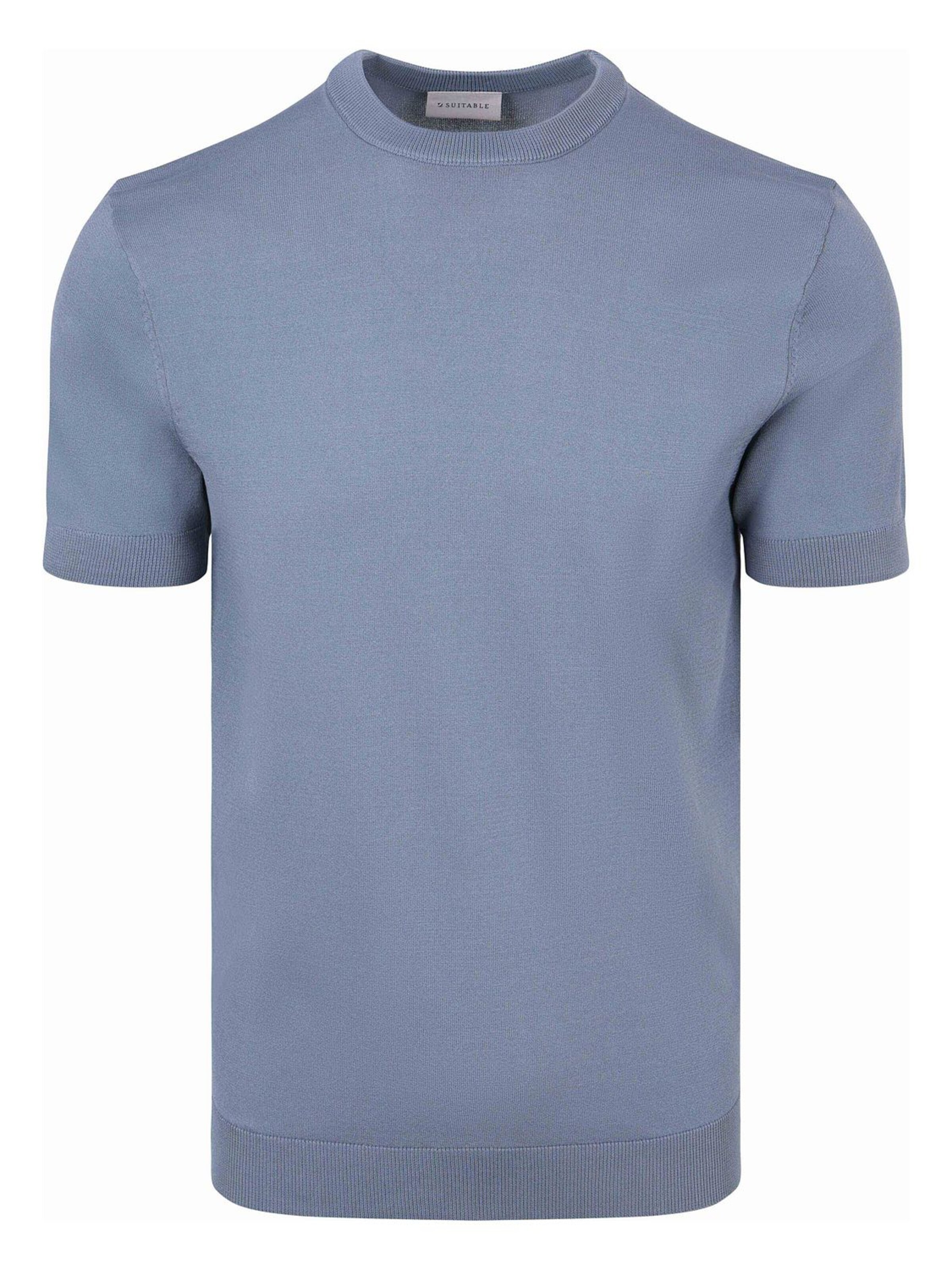Suitable Shirt in Blauw: voorkant