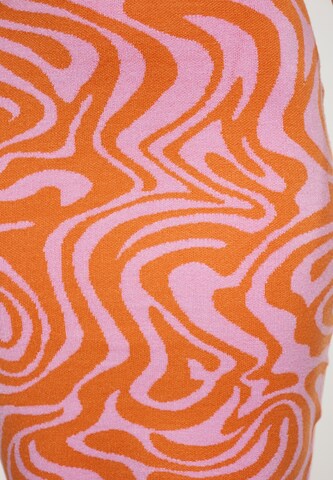 Robe d’été swirly en orange