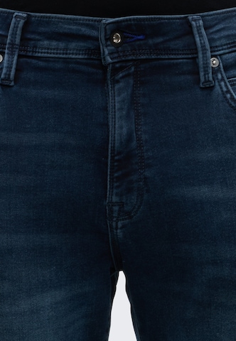 JACK & JONES Slimfit Farkut 'JJIMIKE JJFOX' värissä sininen