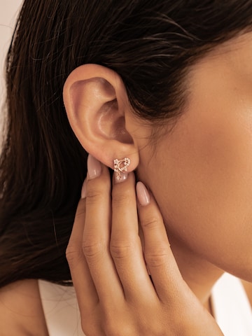 Orecchini 'Sparkle Moon' di Hey Happiness in oro