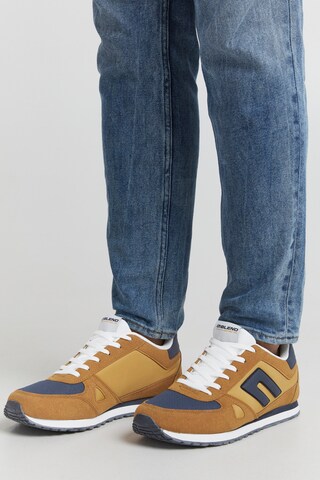 BLEND Sneakers in Yellow: front