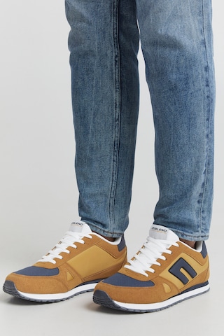 BLEND Sneakers in Yellow: front