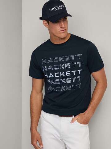 Hackett London Μπλουζάκι σε μπλε