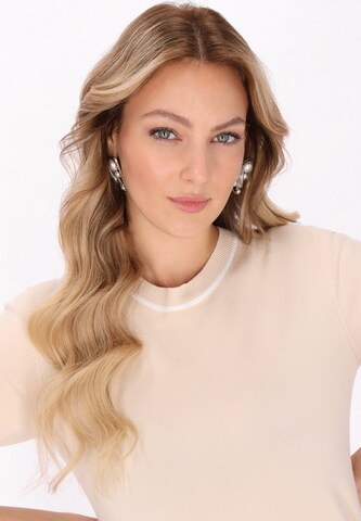 Pull-over faina en beige