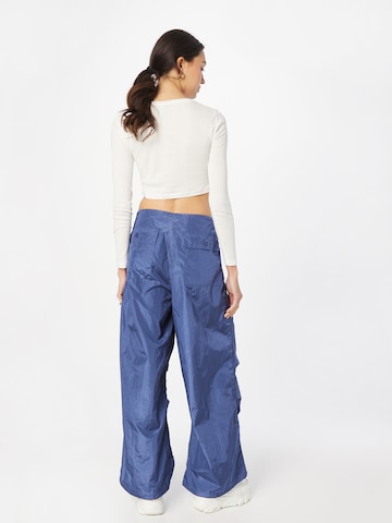 Edikted Loose fit Trousers 'Rian' in Blue