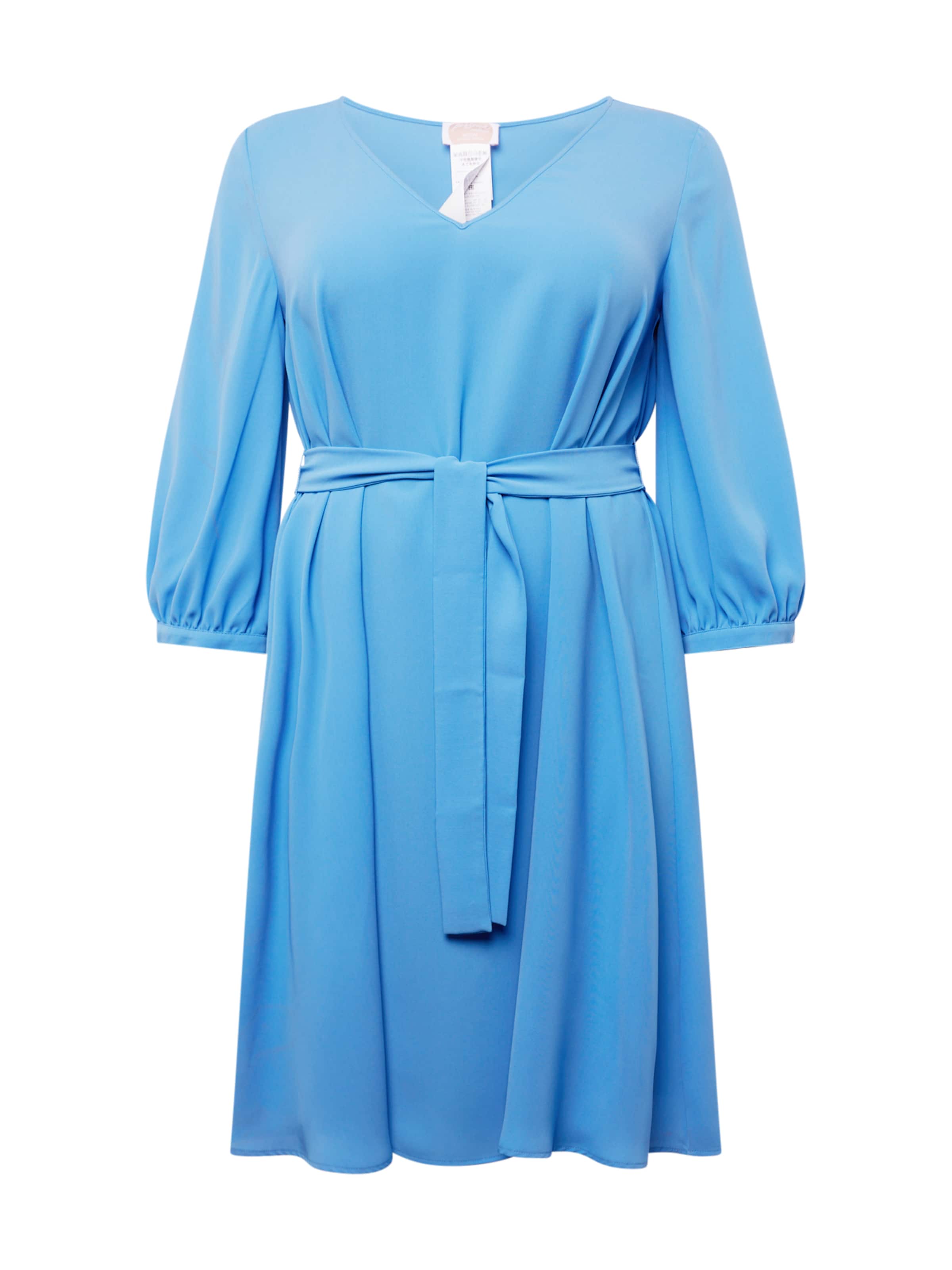 Robe 'GLAMOUR' Persona by Marina Rinaldi en bleu : devant