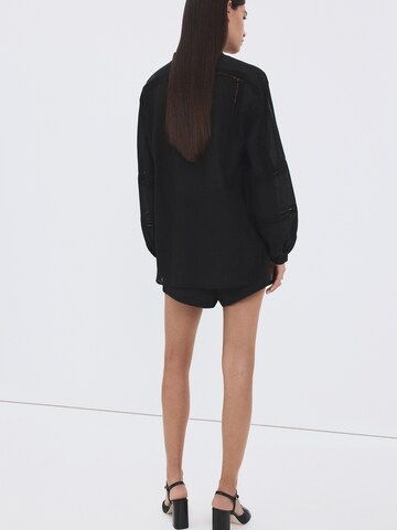 MANGO Blouse in Zwart