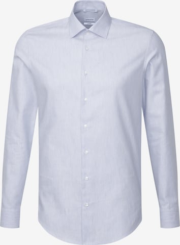 SEIDENSTICKER Regular fit Business Shirt 'Shaped' in Blue: front