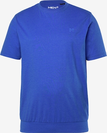 Men Plus Shirt in Blue: front